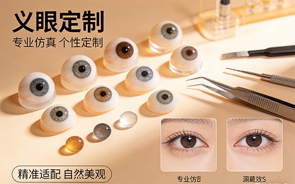 义眼片定制示意图